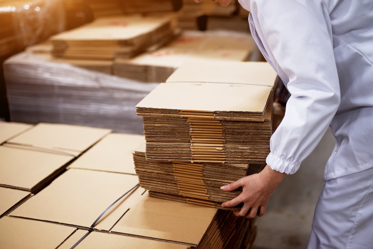 Cajas no armadas de cartón corrugado PREMCO