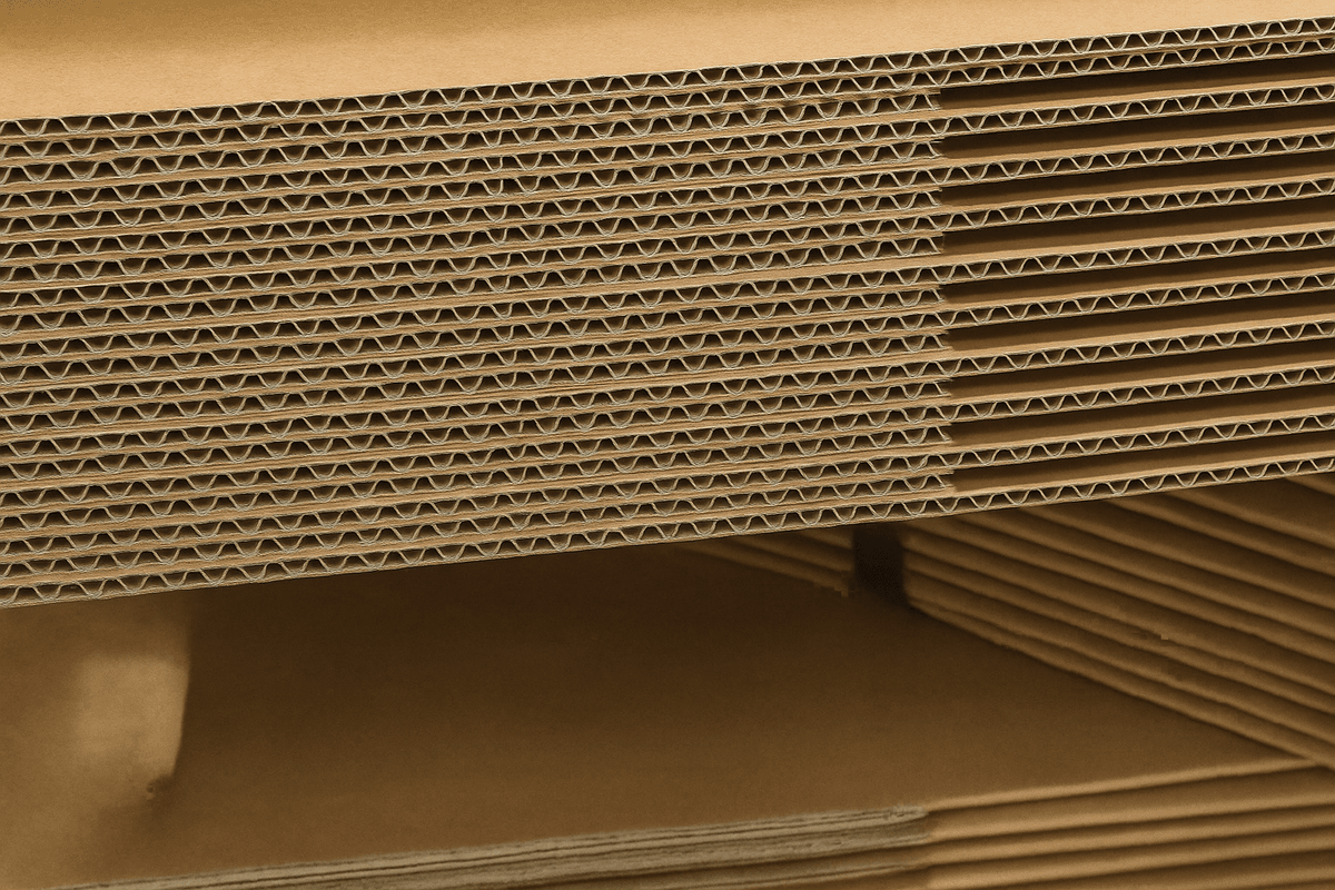 Separador de cartón corrugado 80x120cm para europallet estándar