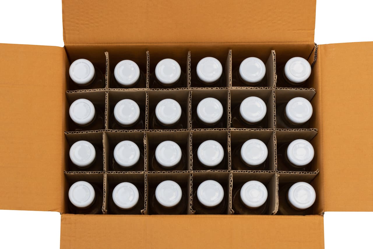 Separadores para botellas de cartón corrugado PREMCO